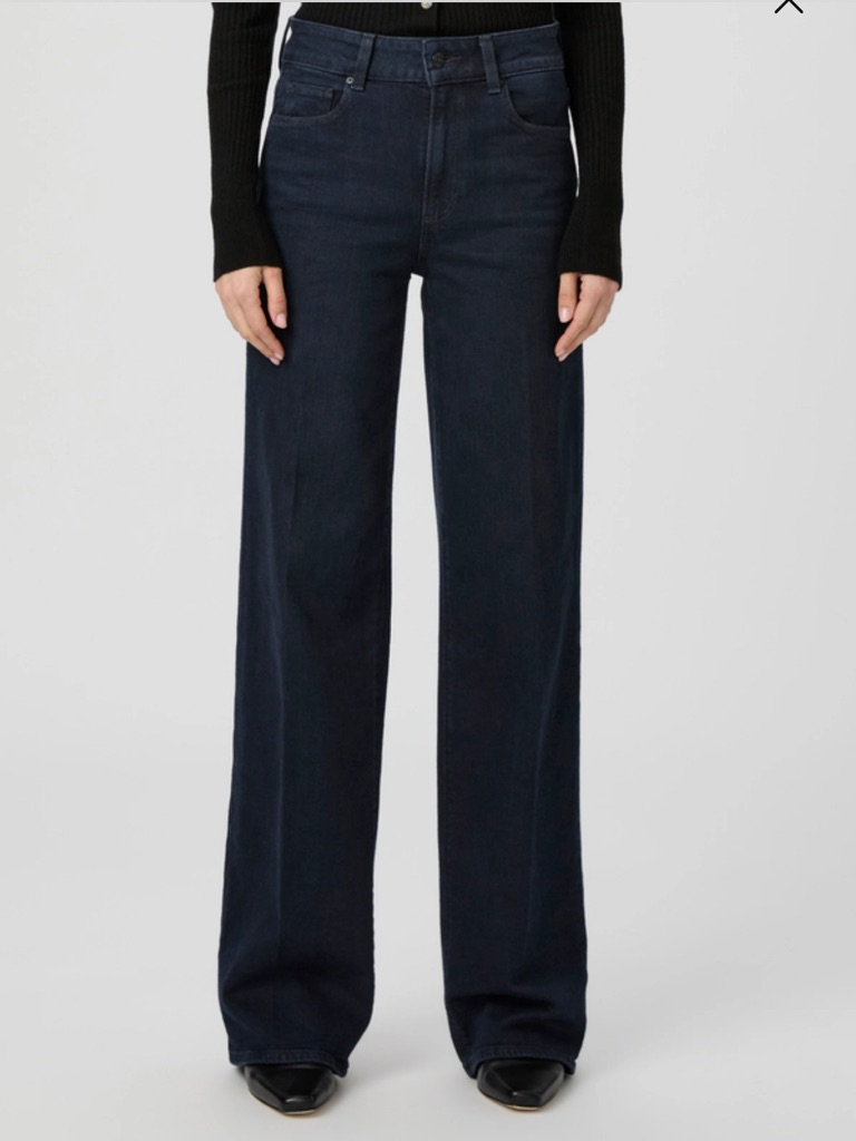 Paige Sasha 34â Jeans In Duchess Dark Wash Size 27